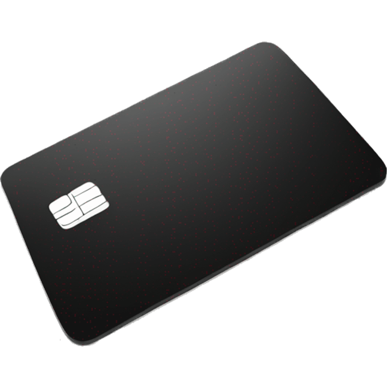 black credit card emoji