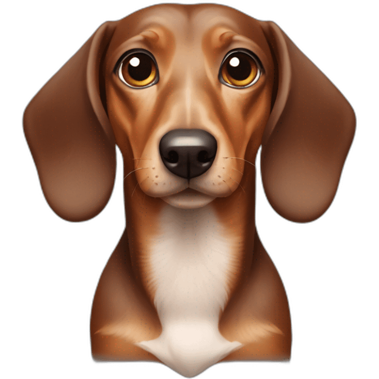 Dachshund old emoji