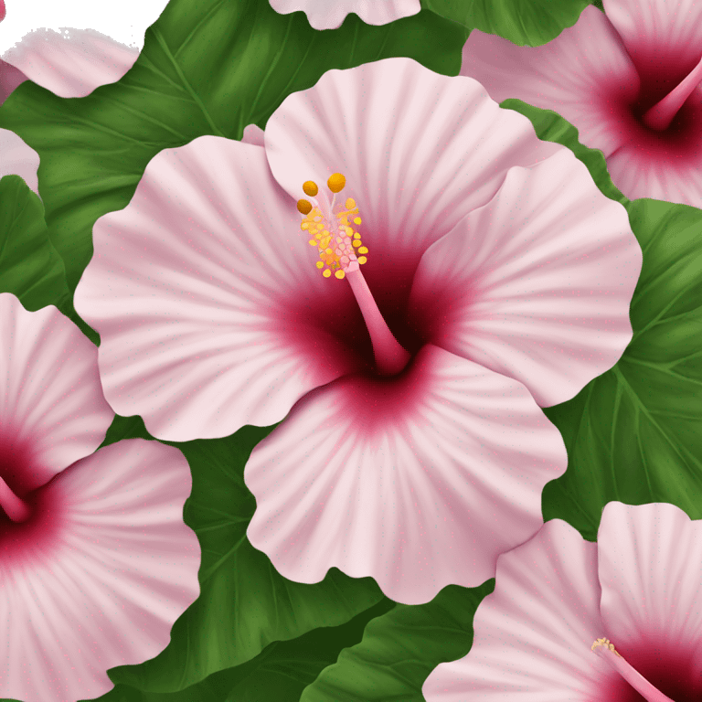 hibiscus flower emoji