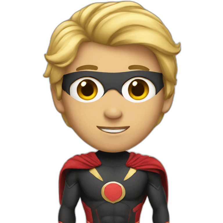 Unisex superhero emoji