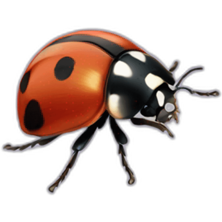 Coccinelle violette emoji