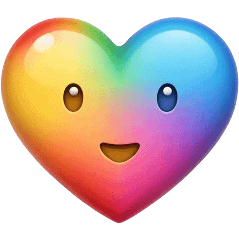 Cœur multicolore  emoji