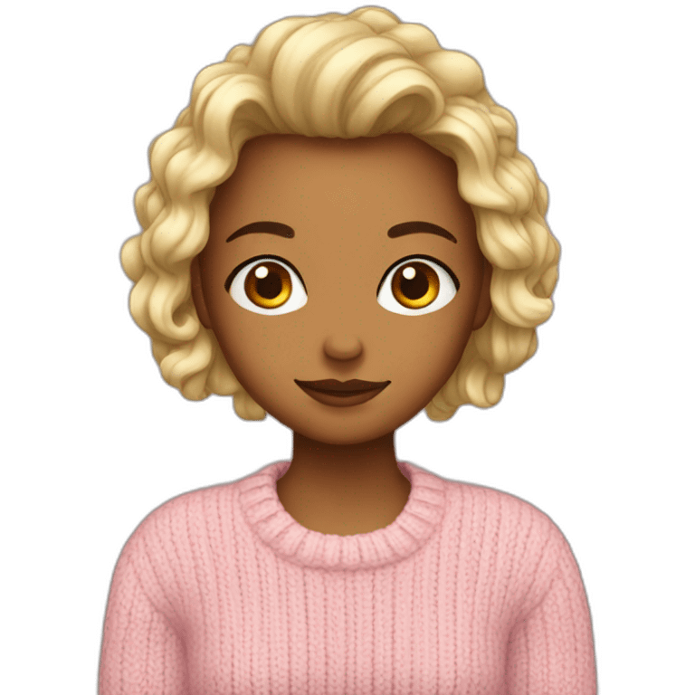 sweater girl emoji