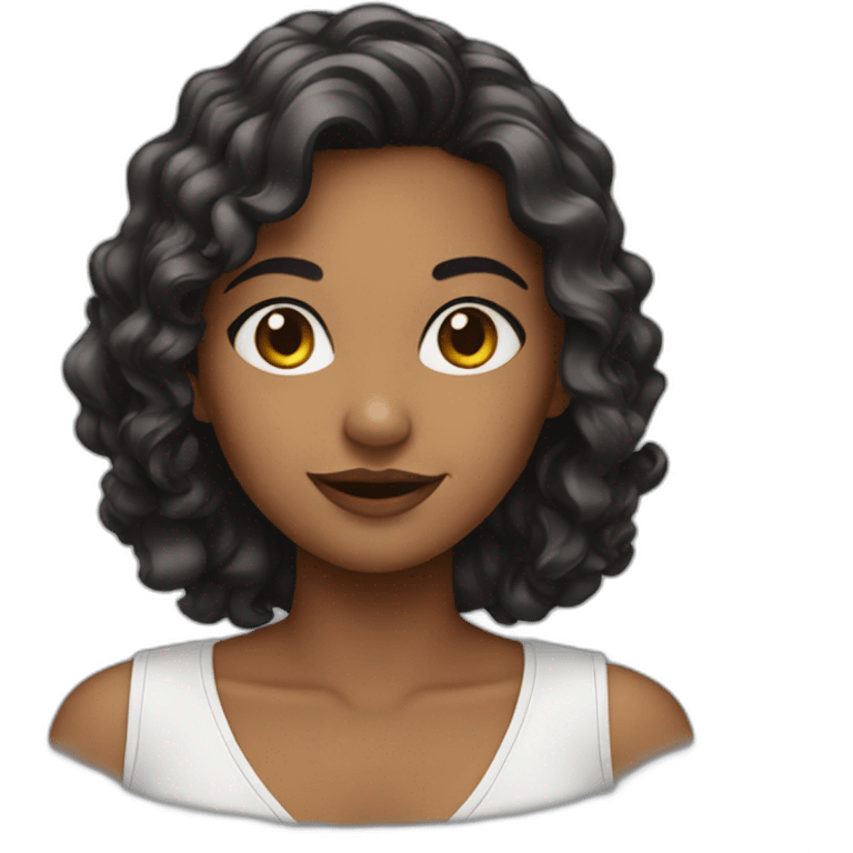 beautiful girl emoji