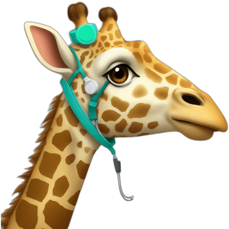 Nurse Giraffe emoji