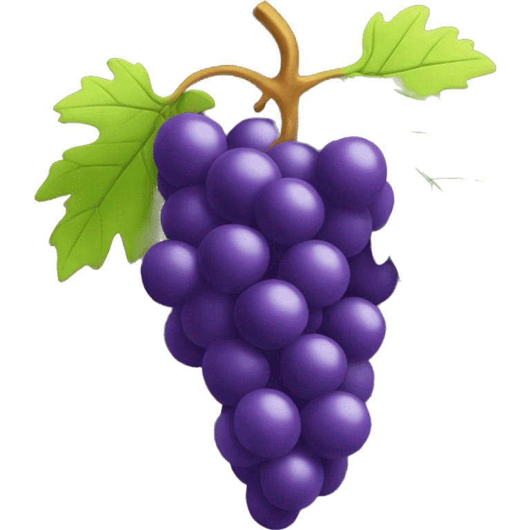 3D Grapes emoji  emoji