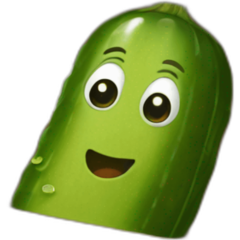 Pickle in a box emoji