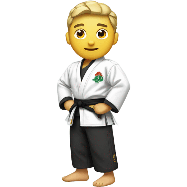 elon with judo gi emoji