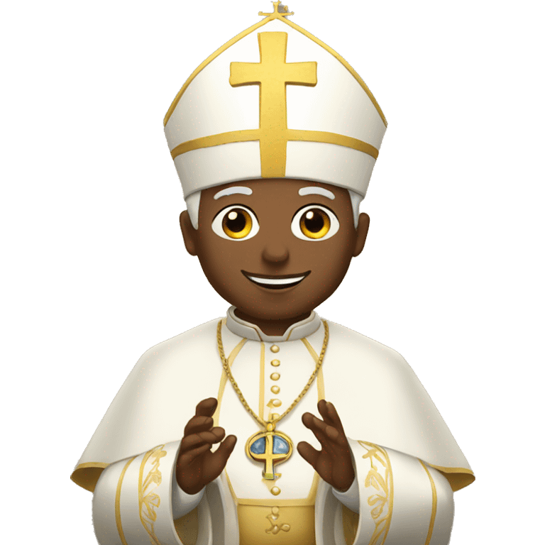 pope blessing emoji