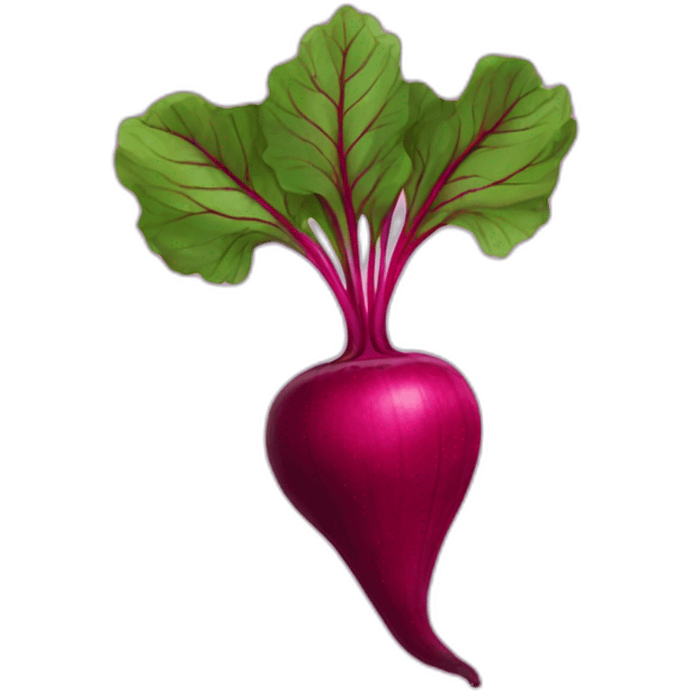 beetroot kawaii emoji