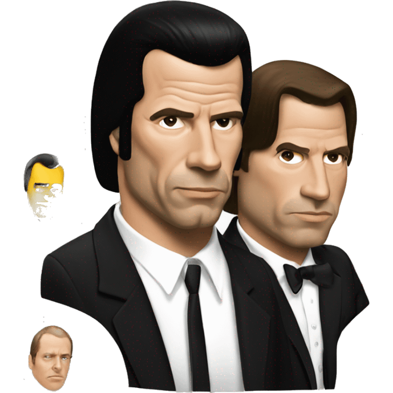 pulp fiction meme travolta emoji