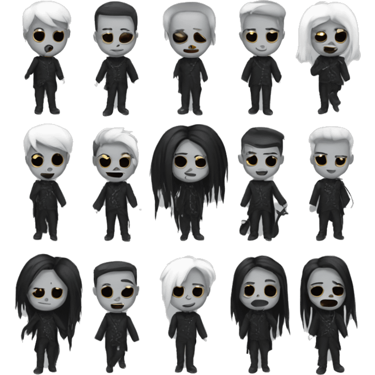 Goth emojis emoji