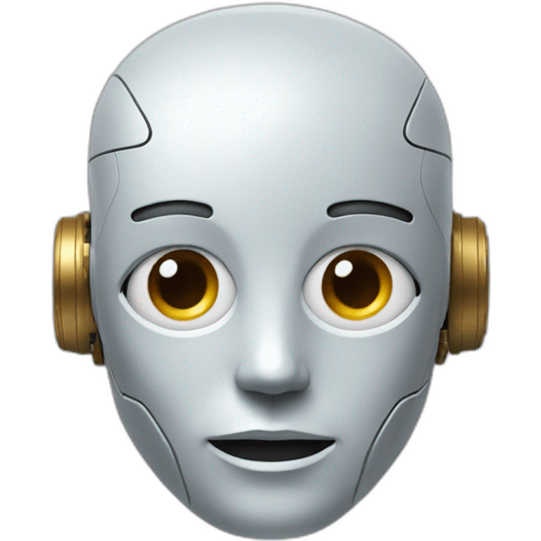 ai robot face emoji