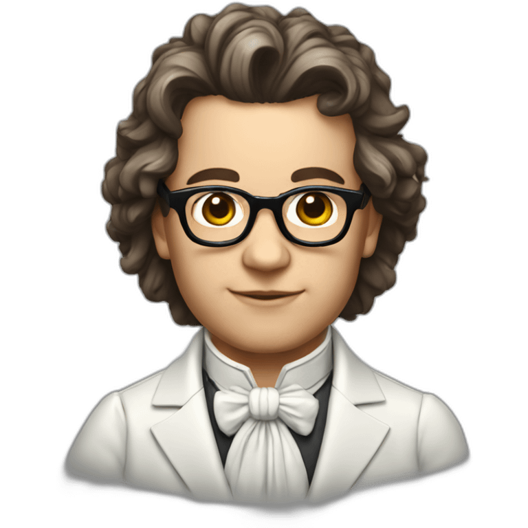 Young 2020 Beethoven with glasses emoji