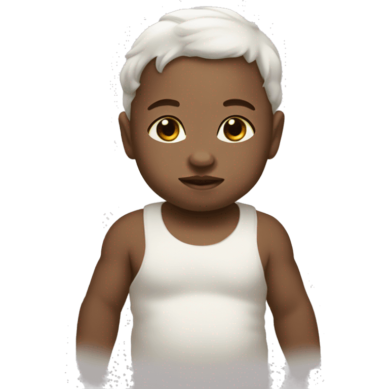 baby white bơ emoji