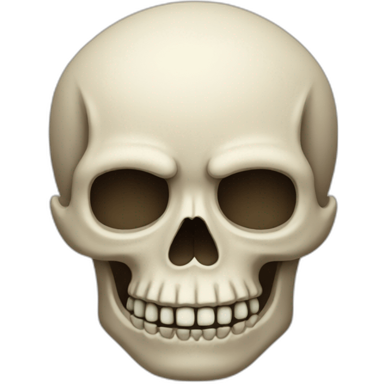 sleepy skull emoji