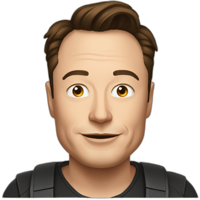 Elon Musk emoji