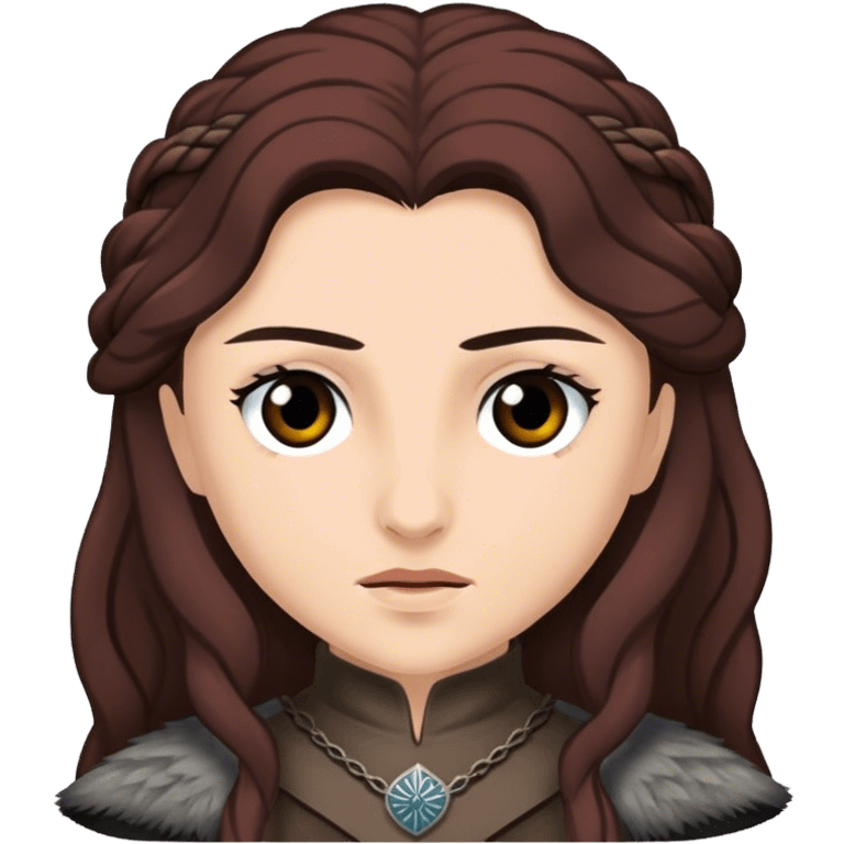 Talisa Stark from game of thrones emoji