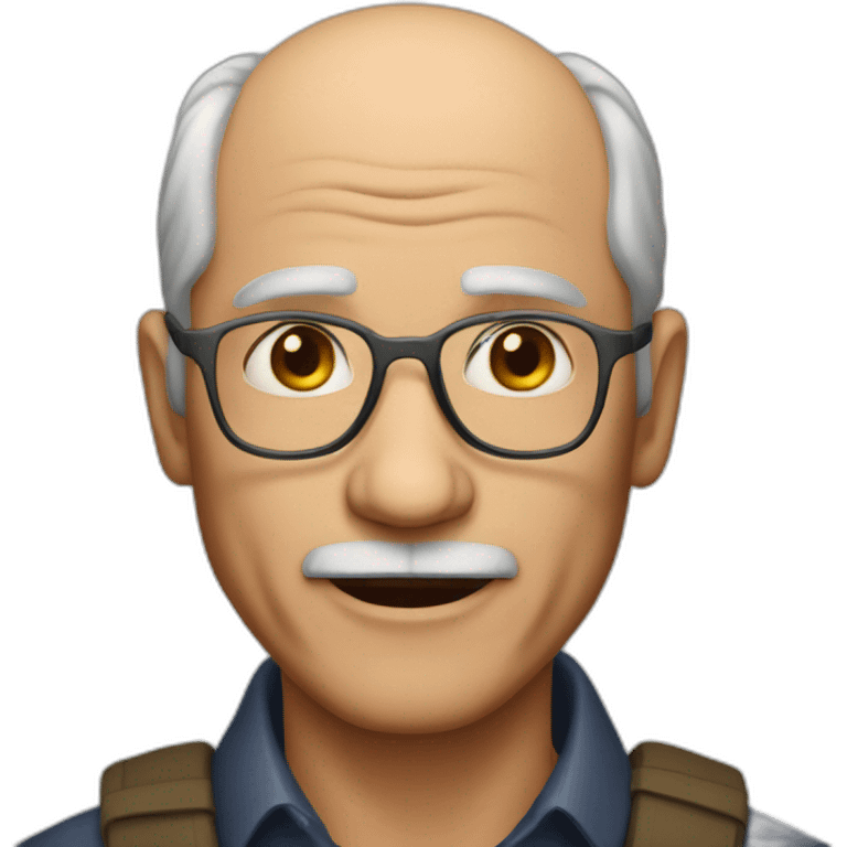 a man 55 years old emoji