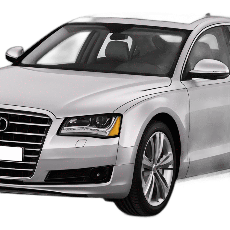 Une Audi a8 emoji