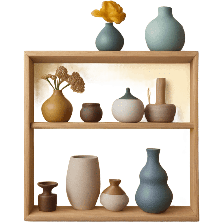 homewares on tiny shelf emoji