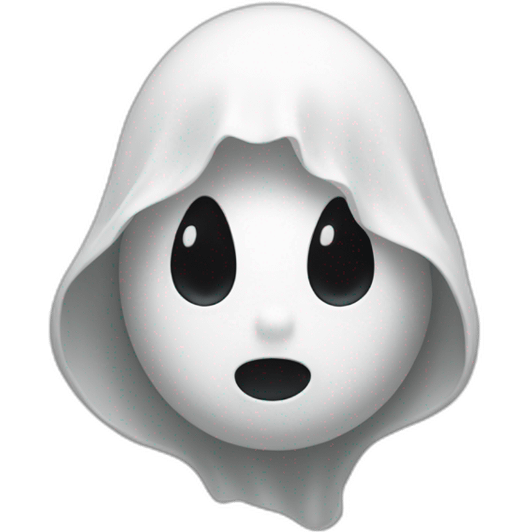 Kawai ghost emoji