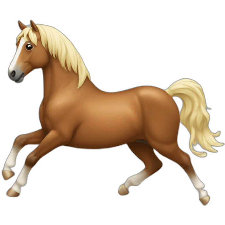 Cheval qui danse emoji