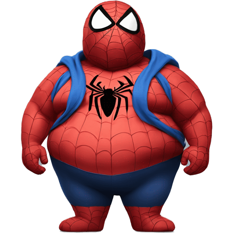 Fat spiderman emoji