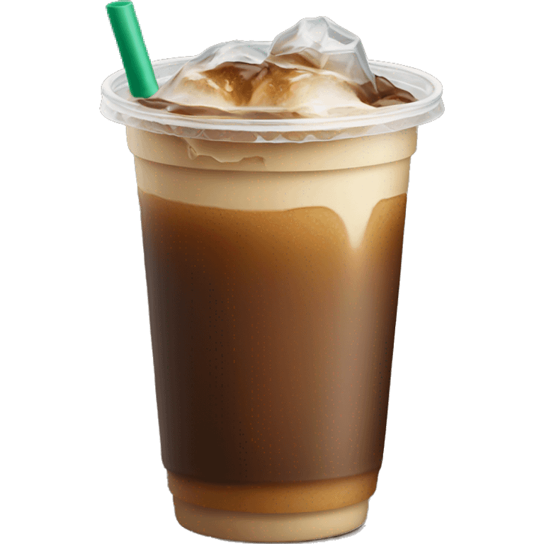 Starbucks ice coffe  emoji