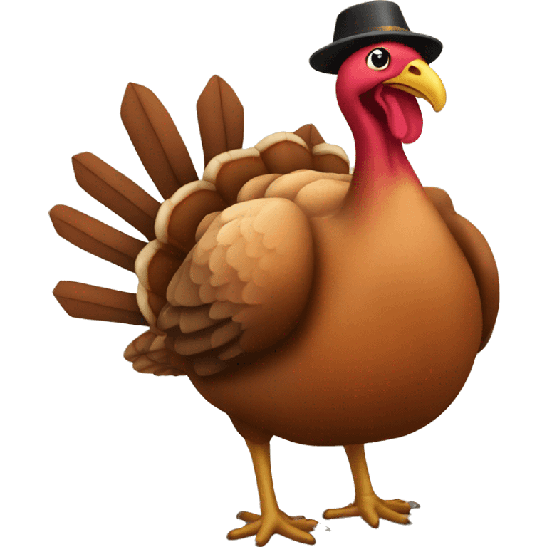 Festive turkey  emoji