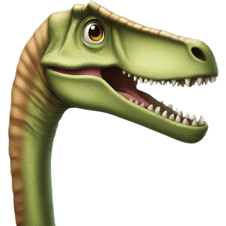 Long neck dinosaur emoji