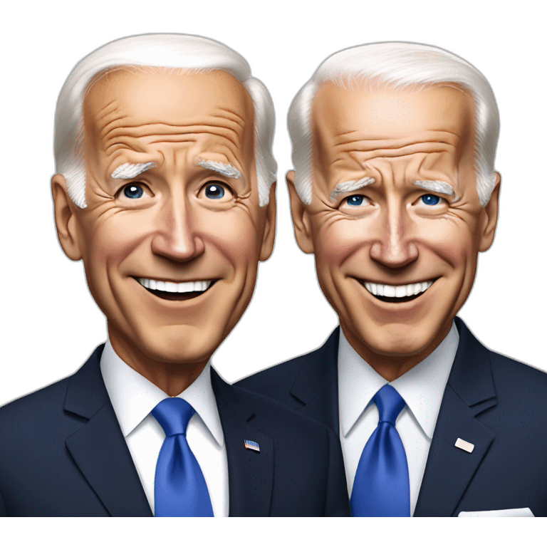 Biden with Israël  emoji