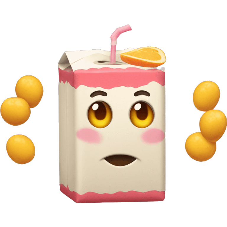 Juice box emoji