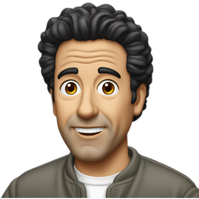 Kramer from Seinfeld emoji