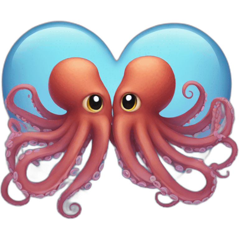 octopus love emoji