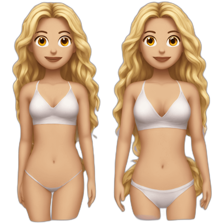 shakira realistic body emoji