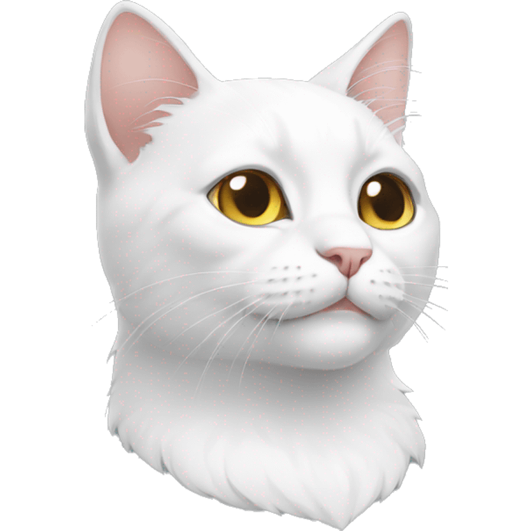 white cat' emoji