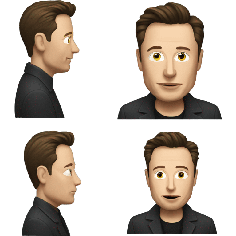 Elon Musk emoji