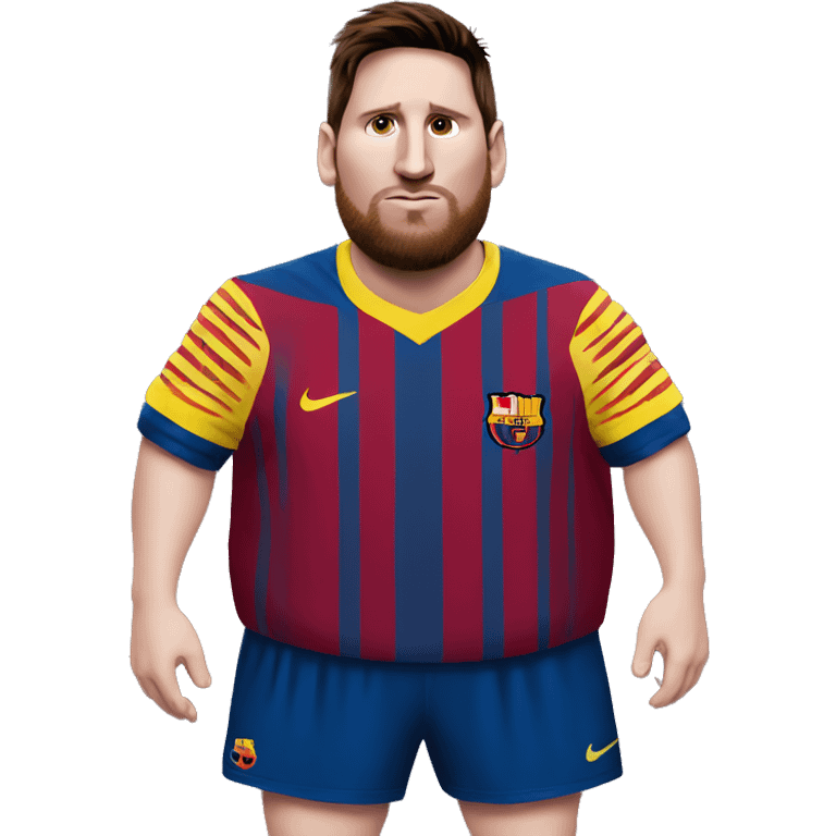 messi fat emoji