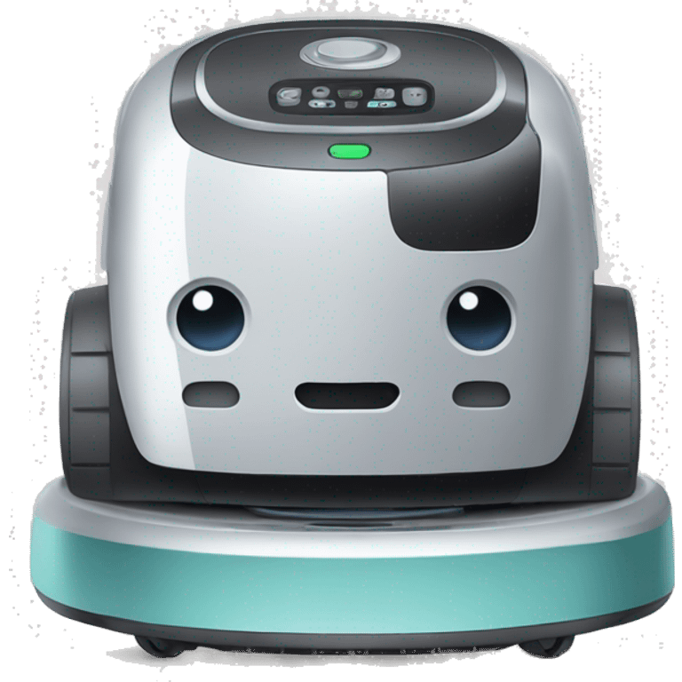 robot vacuum cleaner emoji