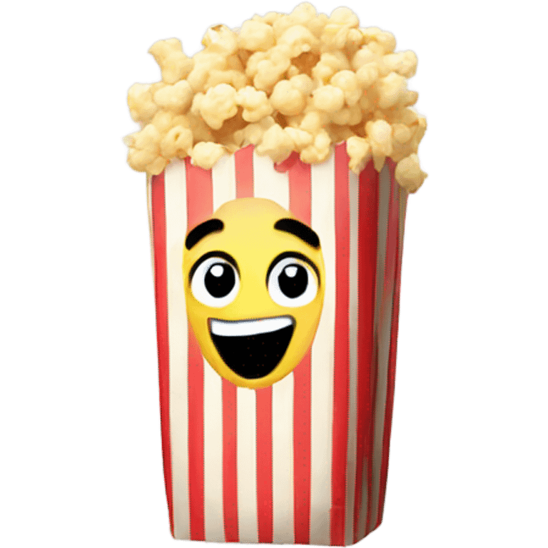 Popcorn bag emoji