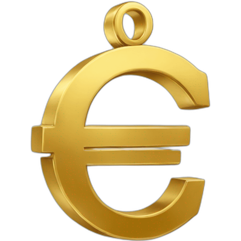 euro golden piece high quality emoji