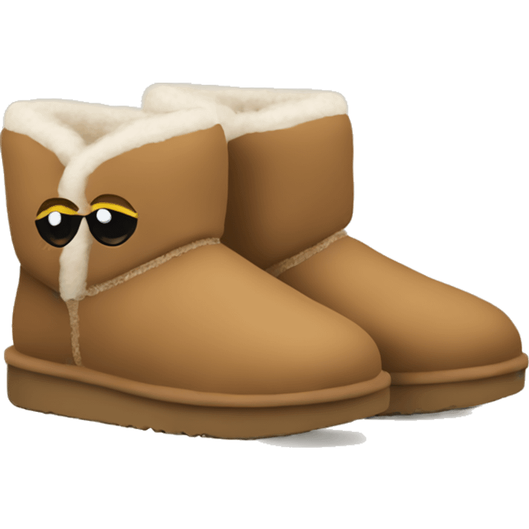 ugg slippers  emoji