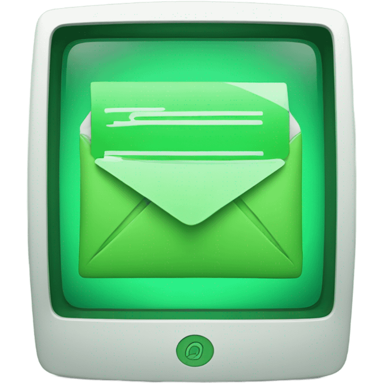 email green emoji