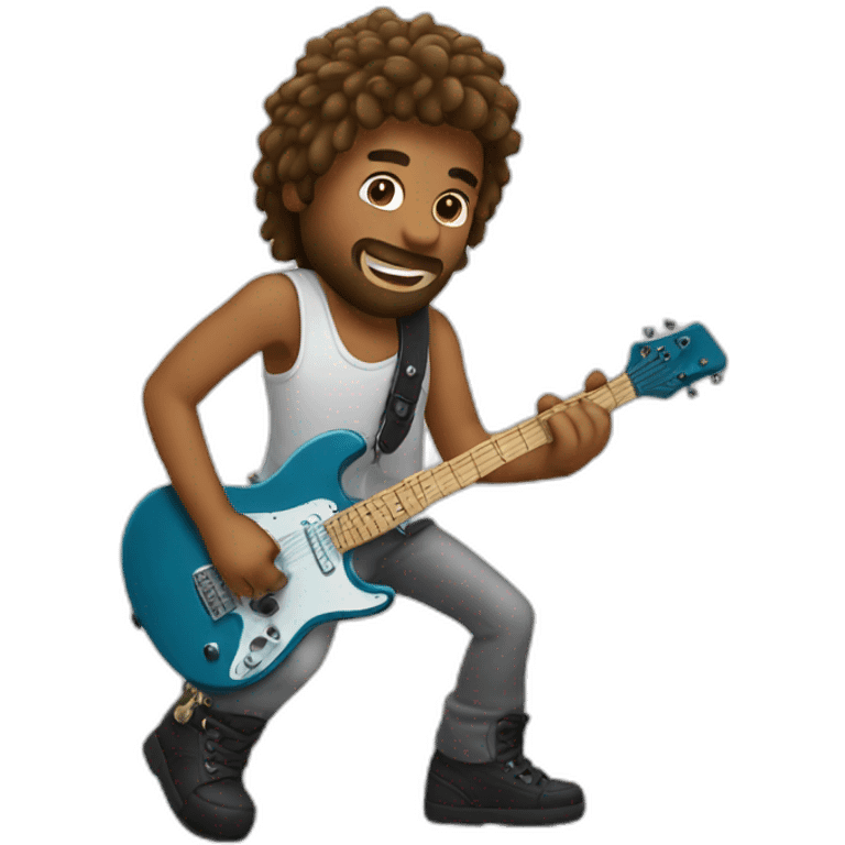 a rockstar emoji