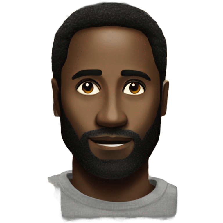 John David Washington realistic portrait emoji