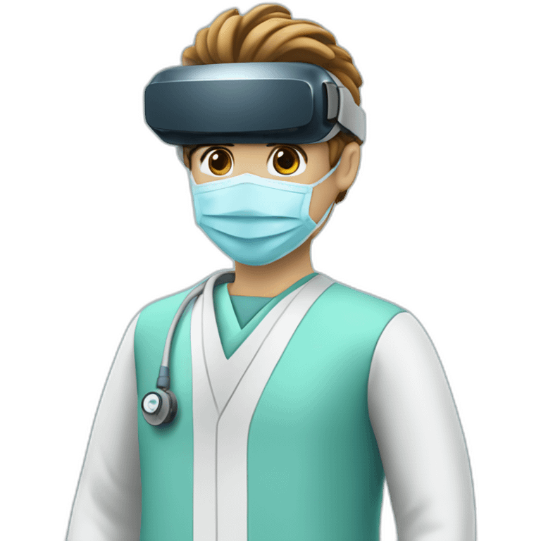 Surgeon-with-virtual-reality-display emoji