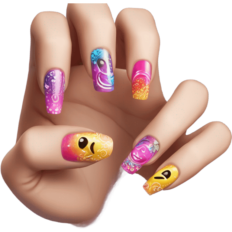 Beautiful fingernails emoji