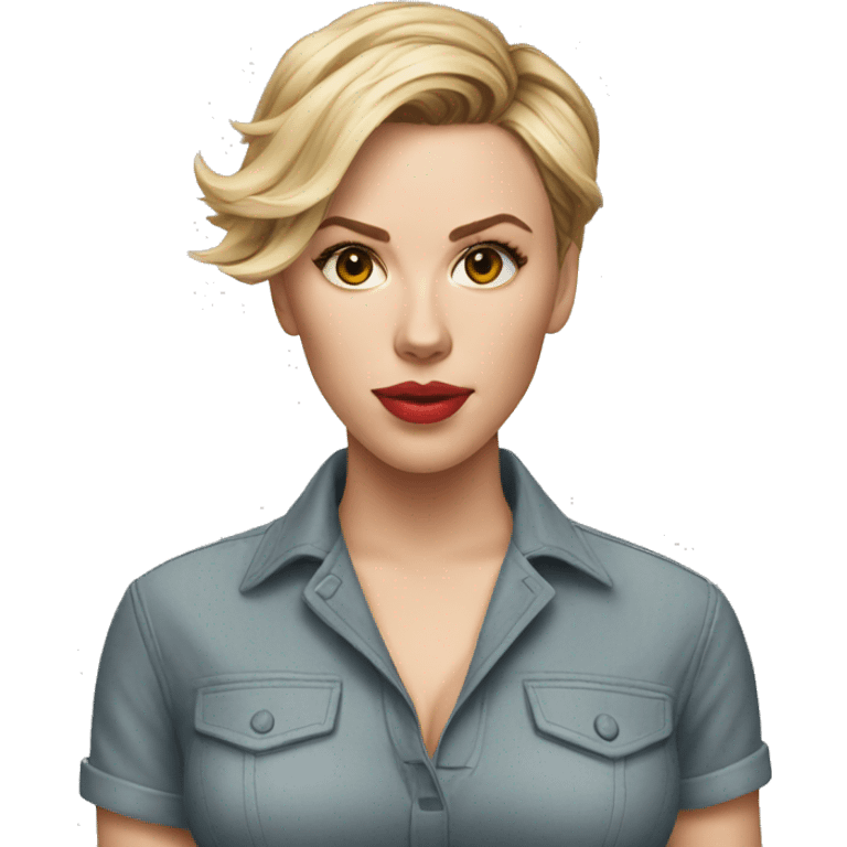 scarlett johansson emoji