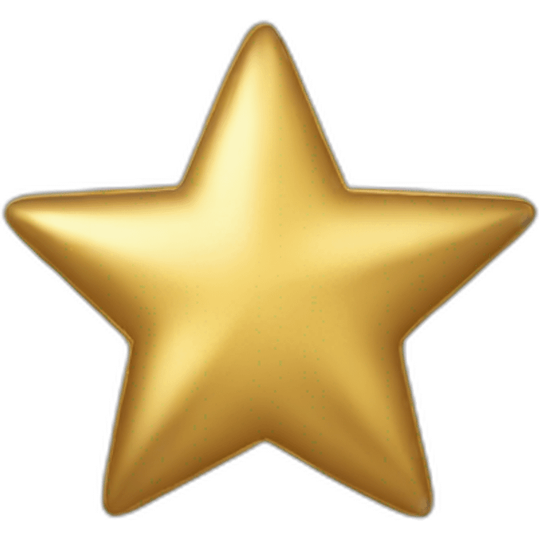 Star in gold emoji